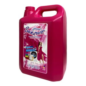 Nước giặt xả đậm đặc Thái Lan Sanzoft Lovely Pink hương ngọt ngào hồng 5000ml