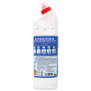 Nước Tẩy Bồn Cầu Vim Trắng Sáng Hương Chanh Sả 870ml