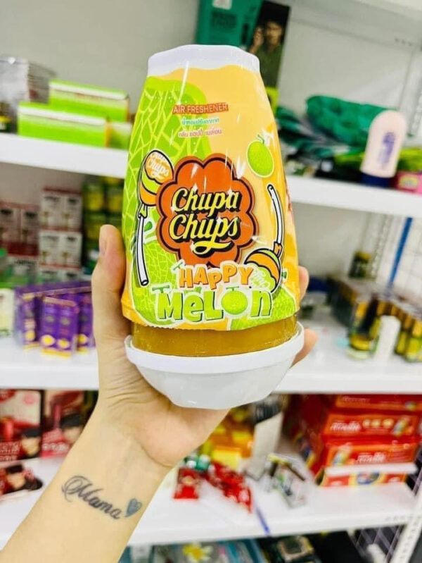 Sáp thơm phòng Gel Air Freshener Chupa Chups hương dưa lưới