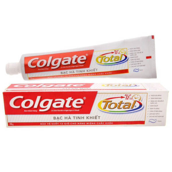 Kem Đánh Răng Colgate Total Bạc Hà The Mát 170g