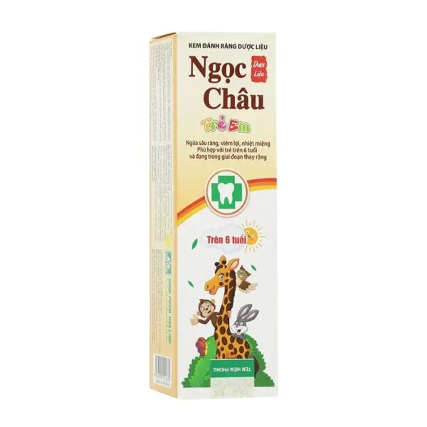 Kem đánh răng Ngọc Châu trẻ em trên 6 tuổi