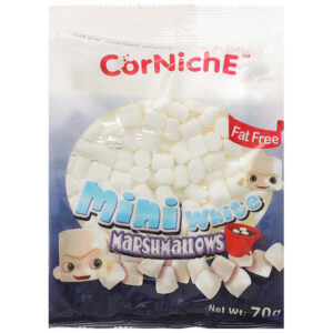 Kẹo marshmallows CorNichE Mini White gói 70g