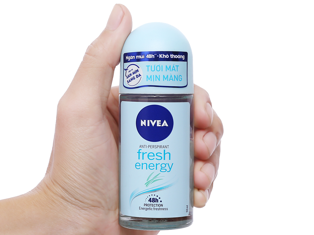 Lăn Khử Mùi Cho Nữ Tươi Mát Nivea Energy Fresh 50ml