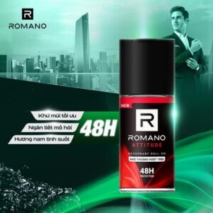 Lăn Khử Mùi Romano Hương Nước Hoa Attitude 50ml