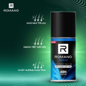 Lăn Khử Mùi Romano Hương Nước Hoa Force 50ml