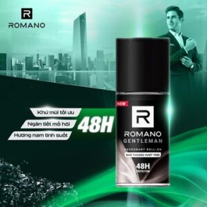 Lăn Khử Mùi Romano Hương Nước Hoa Gentleman 50ml