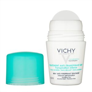 Lăn Khử Mùi Vichy Ngăn Mồ Hôi, Giữ Khô Thoáng Suốt 48H 50ml