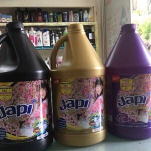 Nước giặt xả Japi Hương Hoa Anh Đào Tím Nhật Bản 3.5L