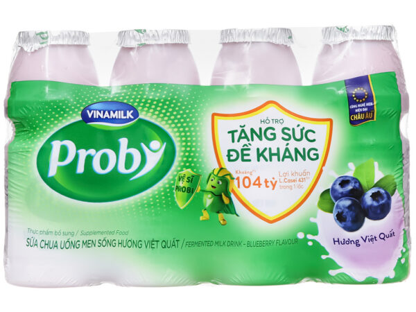 Sữa chua uống hương việt quất Vinamilk Probi 130ml