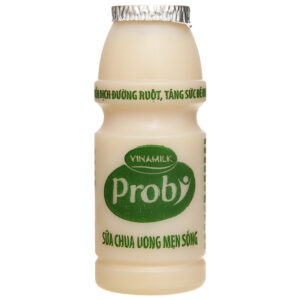 Sữa chua uống men sống có đường Vinamilk Probi chai 130ml