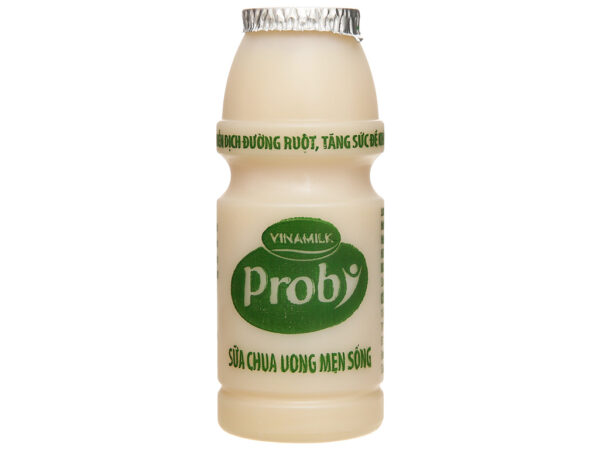 Sữa chua uống men sống có đường Vinamilk Probi chai 130ml