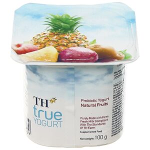 Sữa chua men sống TH True Yogurt trái cây 100g