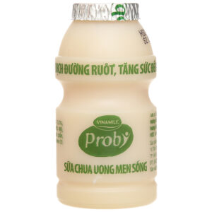 Sữa chua uống men sống có đường Vinamilk Probi chai 65ml