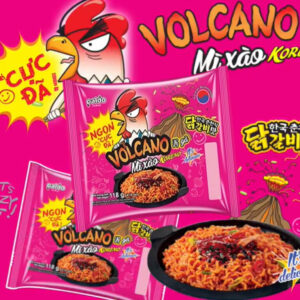 Mì xào Koreno Volcano vị gà, gói (118g)