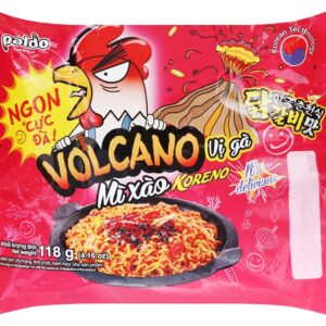 Mì xào Koreno Volcano vị gà, gói (118g)