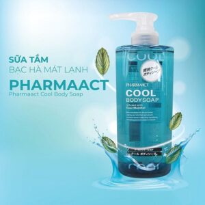 Sữa tắm Pharmaact Cool Body Soap Bạc Hà Mát Lạnh Cho Nam