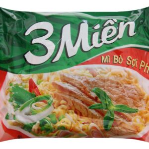 Mì bò sợi phở 3 Miền gói 65g