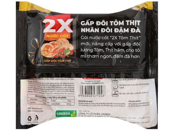 Mì 3 Miền Gold tôm chua cay đặc biệt gói 75g