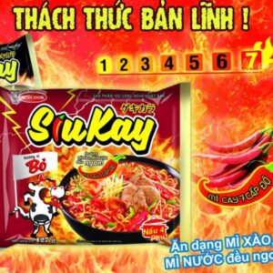 Mì bò SiuKay gói 127g