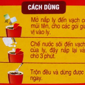 Mì Caykay vị bò ly 66g