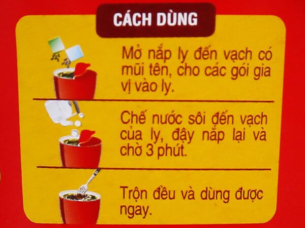 Mì Caykay vị bò ly 66g