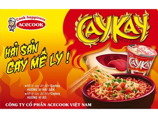 Mì Caykay vị bò ly 66g