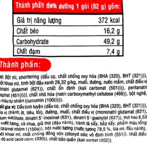 Mì Đệ Nhất thịt bằm gói 82g