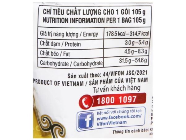 Miến cua Vifon Hoàng Gia gói 105g