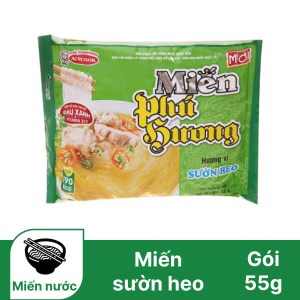 Miến Phú Hương sườn heo gói 55g