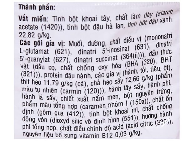 Miến Phú Hương thịt bằm gói 55g