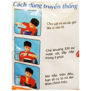 Mì gà sợi phở Gấu Đỏ gói 63g 