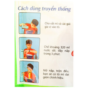 Mì Gấu Đỏ Chay Rau Nấm