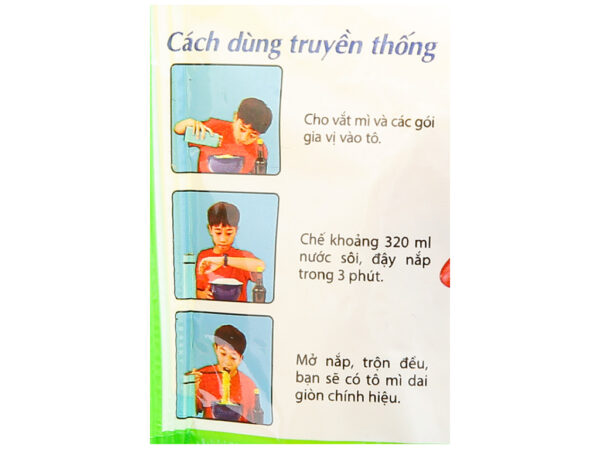 Mì Gấu Đỏ Chay Rau Nấm