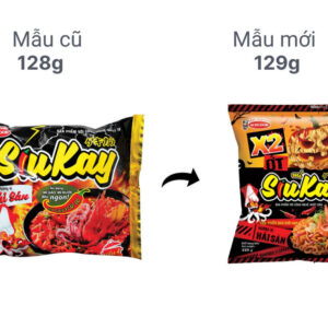 Mì hải sản SiuKay gói 128g