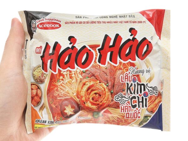 Mì Hảo Hảo hương vị lẩu kim chi Hàn Quốc gói 75g