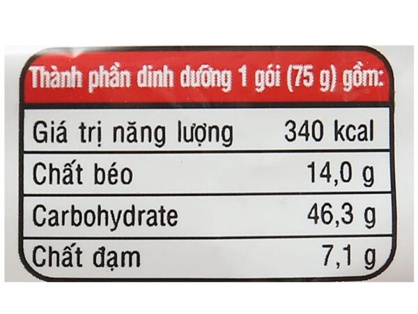 Mì Hảo Hảo hương vị lẩu kim chi Hàn Quốc gói 75g