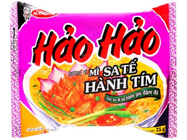 Mì Hảo Hảo sa tế hành tím gói 75g