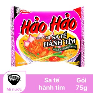 Mì Hảo Hảo sa tế hành tím gói 75g