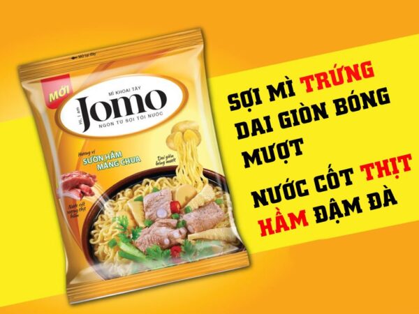 Mì Jomo vị sườn hầm măng chua