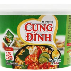 Mì khoai tây Cung Đình lẩu tôm chua cay tô 85g