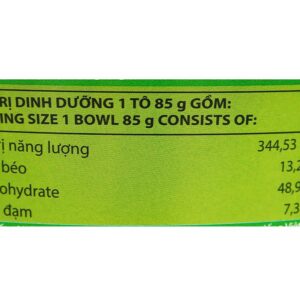 Mì khoai tây Cung Đình lẩu tôm chua cay tô 85g