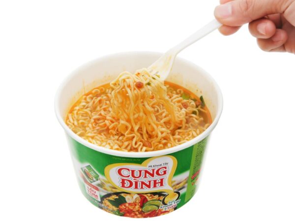 Mì khoai tây Cung Đình lẩu tôm chua cay tô 85g