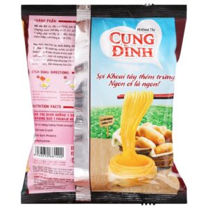 Mì khoai tây Cung Đình sườn hầm ngũ quả gói 80g