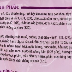 Mì khoai tây Cung Đình thịt hầm nấm gói 80g