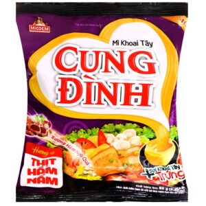 Mì khoai tây Cung Đình thịt hầm nấm gói 80g