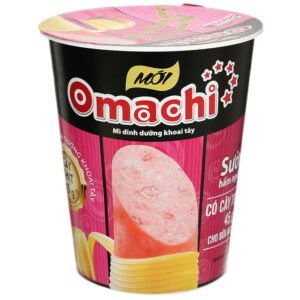 Mì khoai tây Omachi sườn hầm ngũ quả ly 115g (có cây thịt thật)