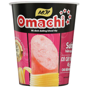 Mì khoai tây Omachi sườn hầm ngũ quả ly 115g (có cây thịt thật)