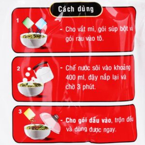 Mì không chiên Mikochi sườn heo gói 80g