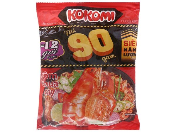 Mì Kokomi 90 tôm chua cay gói 90g