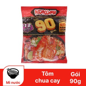 Mì Kokomi 90 tôm chua cay gói 90g